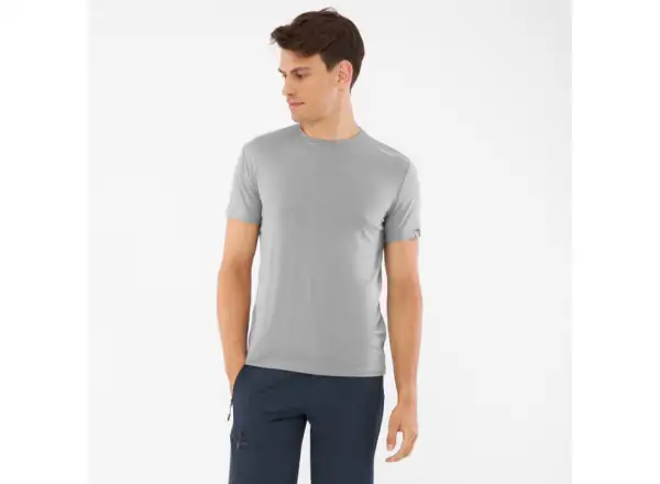 Viking Lenta Bamboo pánske tričko krátky rukáv Grey