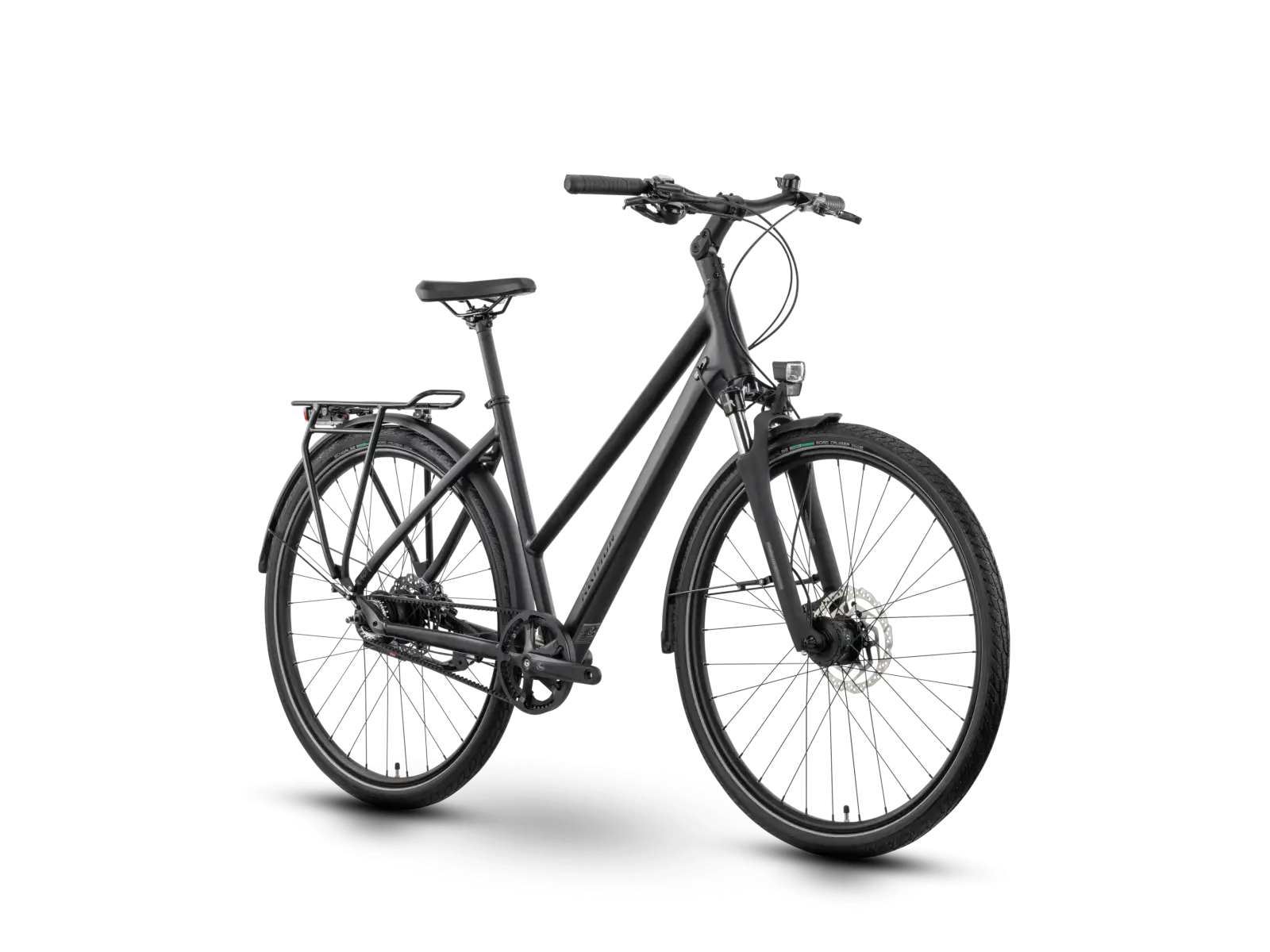Raymon Zayn Ultra Trapeze trekingový bicykel Black/Stealth