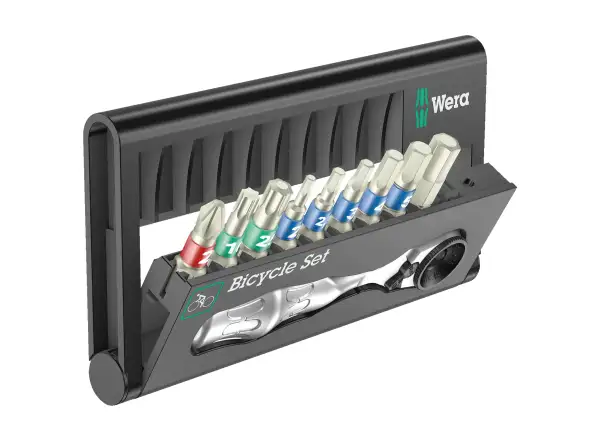 Wera Bicycle Set 9 Zyklop Mini račňa s nerezovými bitmi 10 dielov