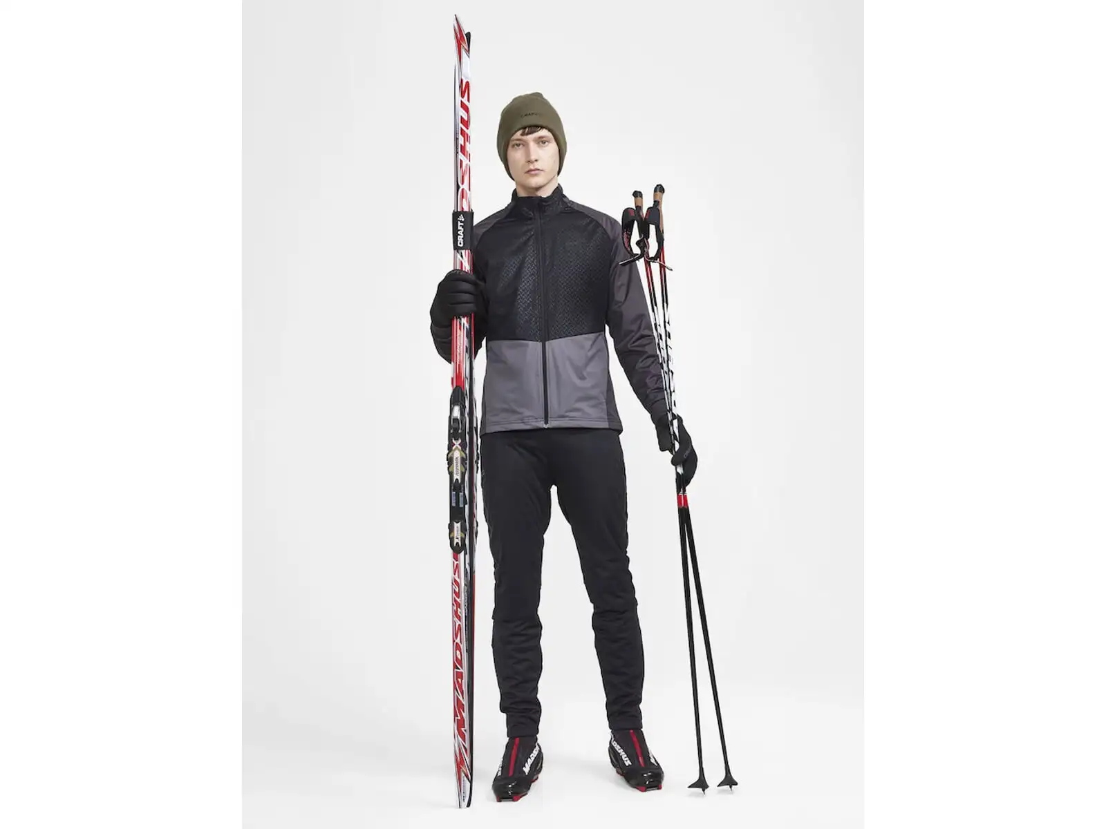 Craft ADV Nordic Training Tights pánske nohavice čierna
