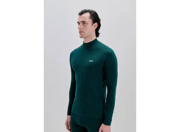 POC Layer Merino pánske spodné tričko dlhý rukáv Pargasite Green