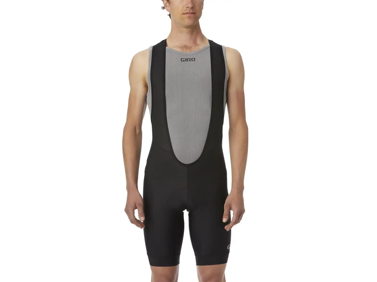 Pánske šortky Giro Chrono Sport Bib s vložkou a laclom čierne