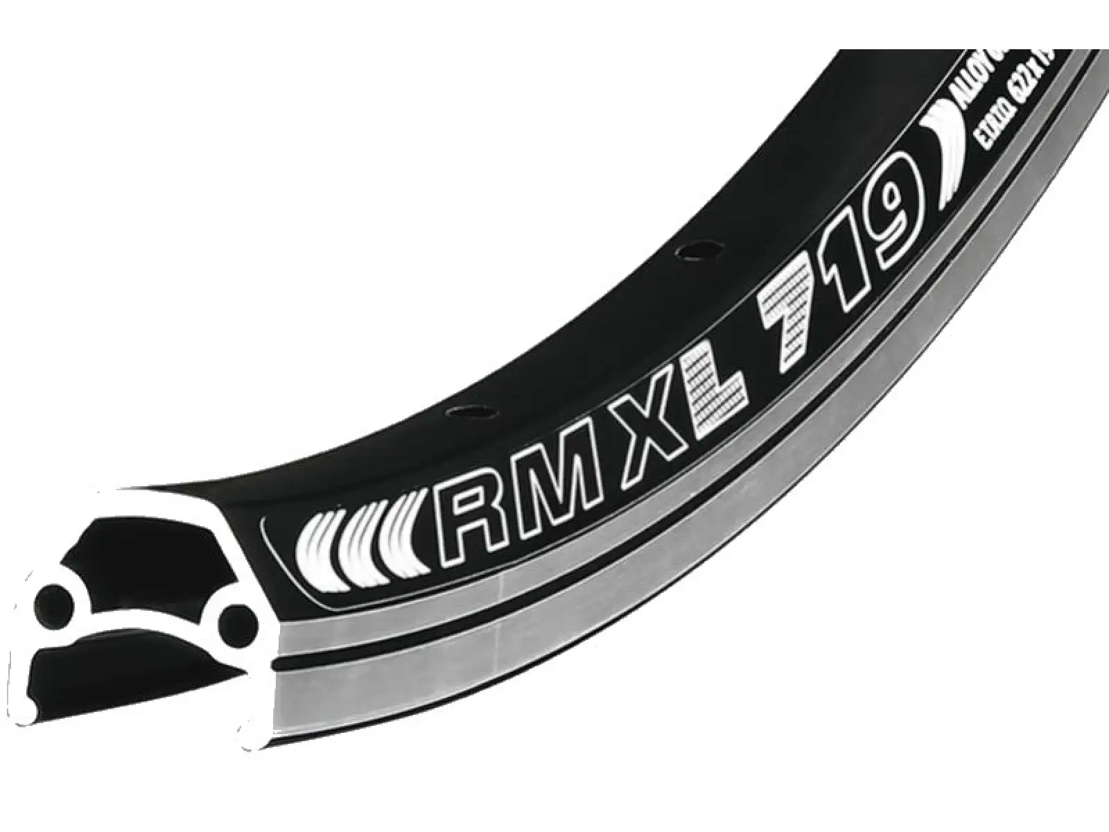 Remerx Dragon Line 719 ráfik 27,5" Treking V-break čierna