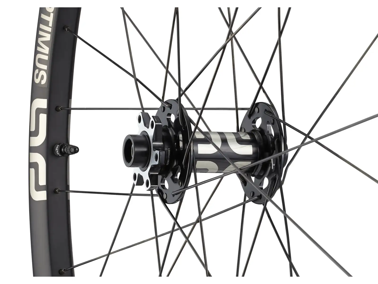 E-13 Optimus Race Carbon Boost 29" predný pletený bicykel čierny