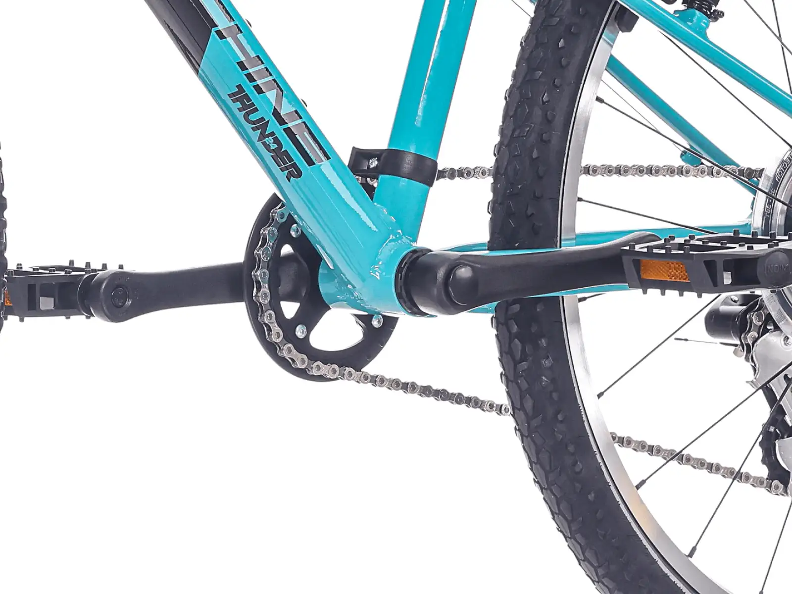 Rock Machine Thunder Jr. 24 VB detský bicykel Jade Blue