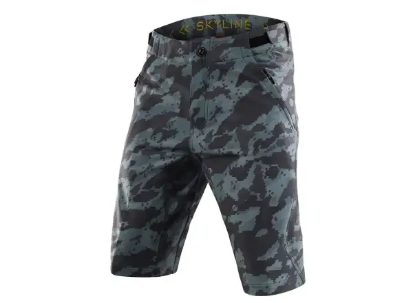 Pánske šortky Troy Lee Designs Skyline Shell Digi Camo Spruce