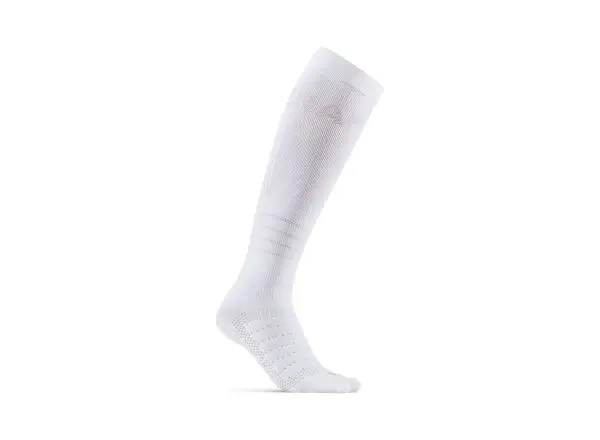 Craft ADV Dry Compression kompresné podkolienky biela