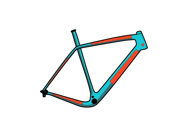RideWrap sada ochranných fólií na rám 30 % pokrytie pre Cestné a Gravel bicykle
