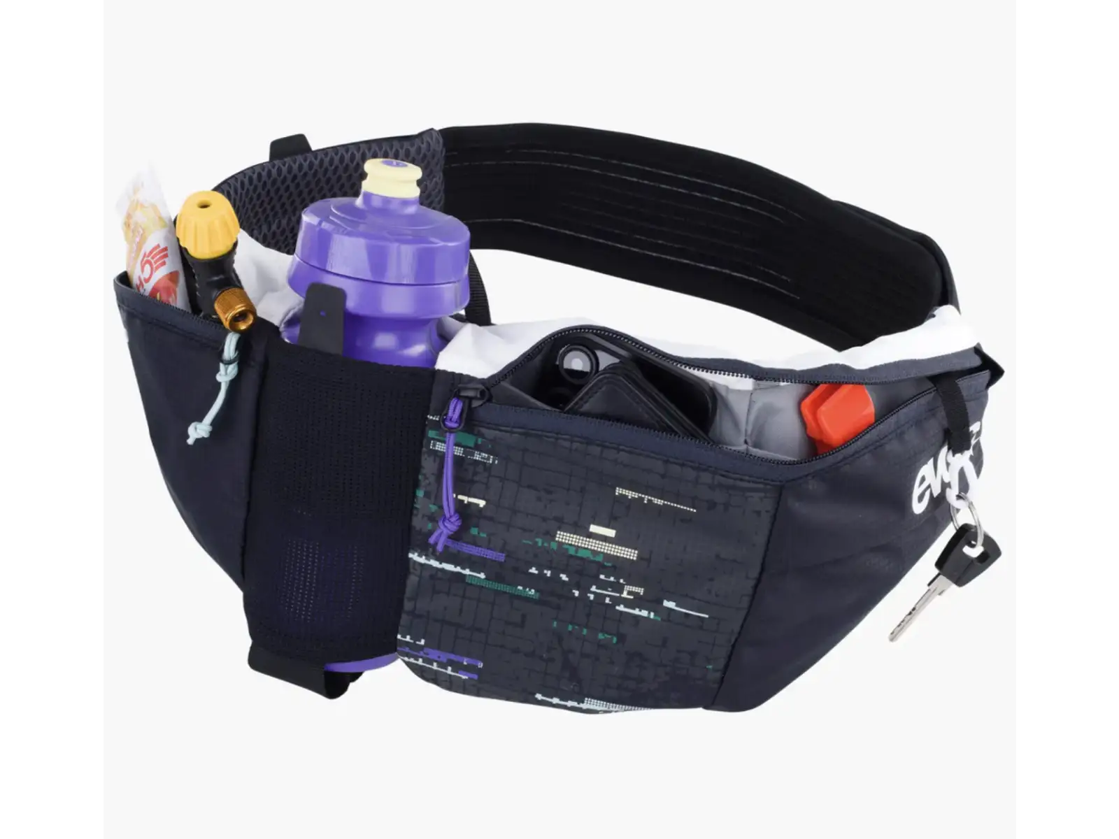 Evoc Hip Pouch Pro ľadvinka 1 l + fľaša 0,55 l Multicolour