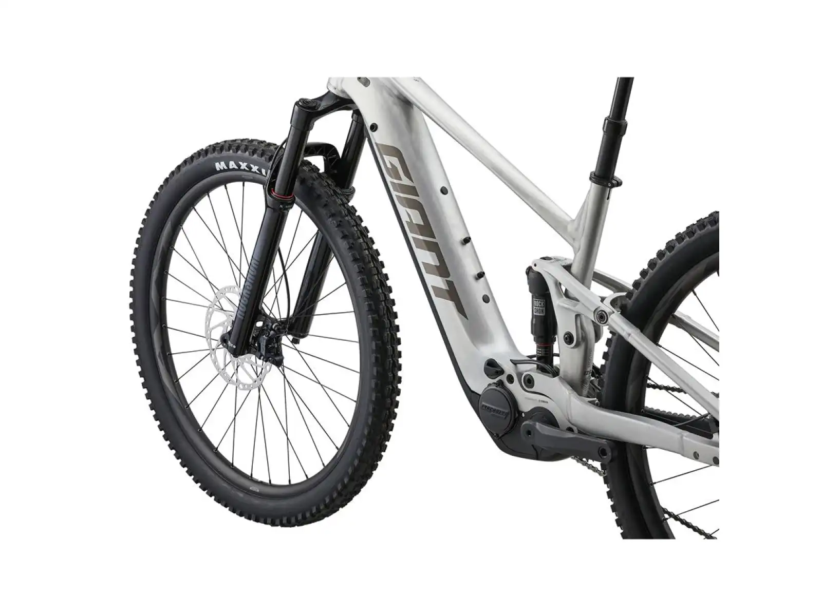 Giant Stance E+0 Pro horský elektrobicykel raw hliník