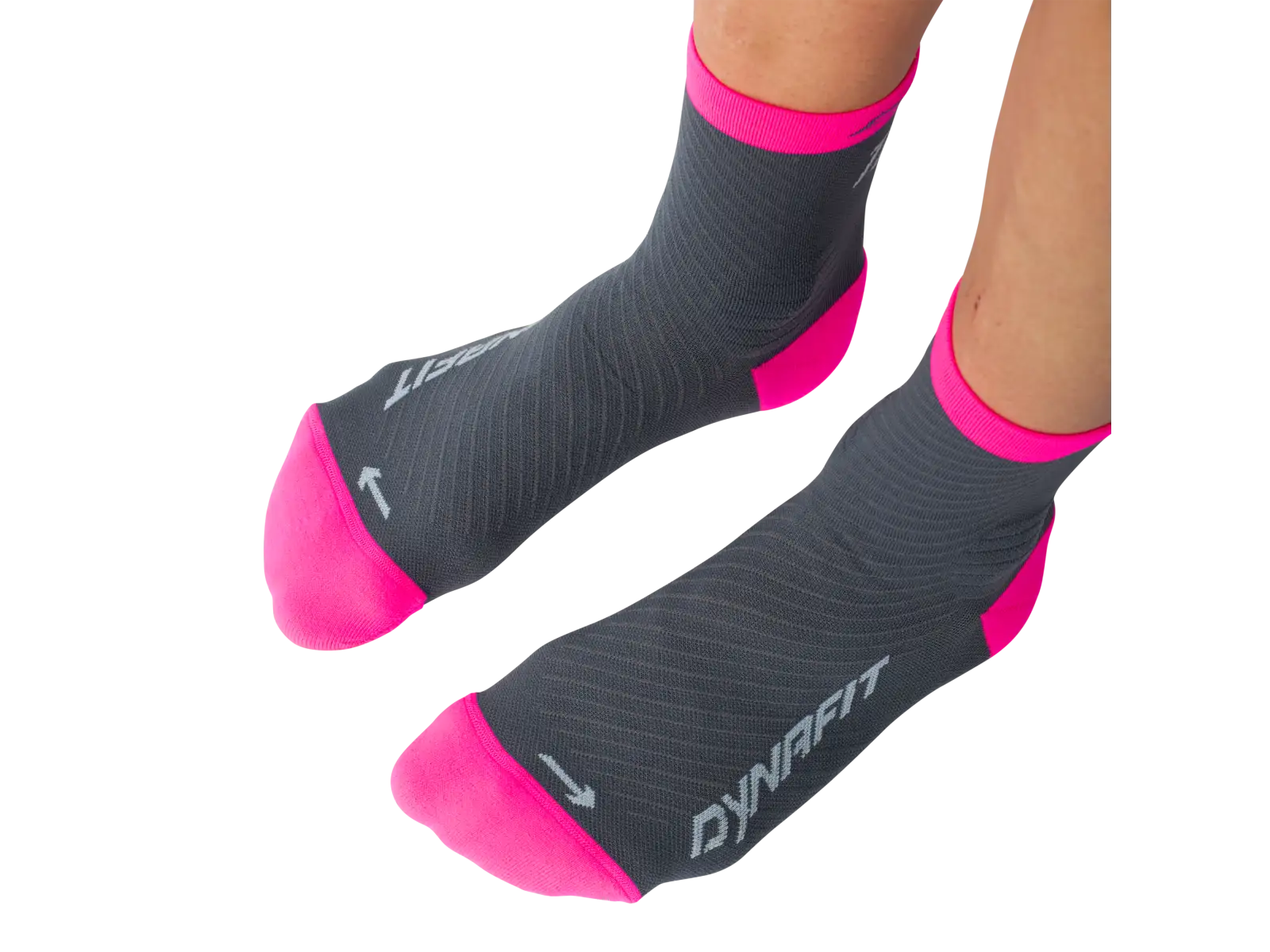 Dynafit Trail Mid bežecké ponožky Cinder/Pink Glo