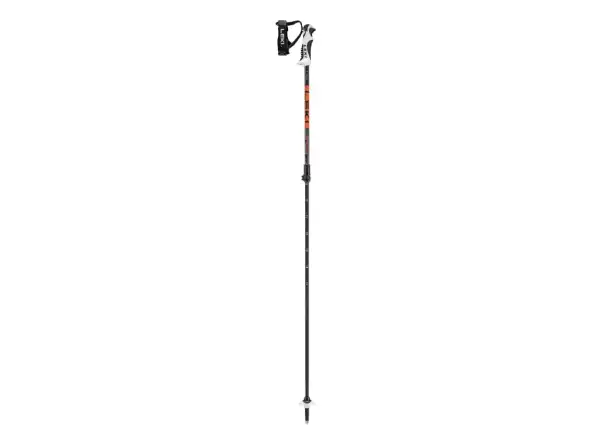 Leki Drifter Vario S teleskopické zjazdové palice Black/Dark Anthracite/Neon Orange
