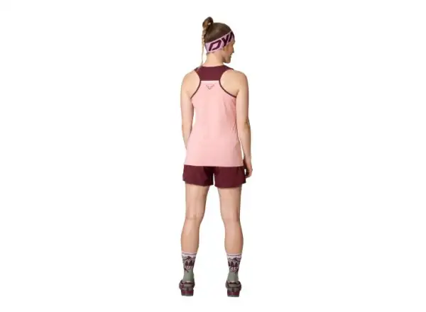Dynafit Alpine Pro 2v1 dámske bežecké kraťasy Burgundy