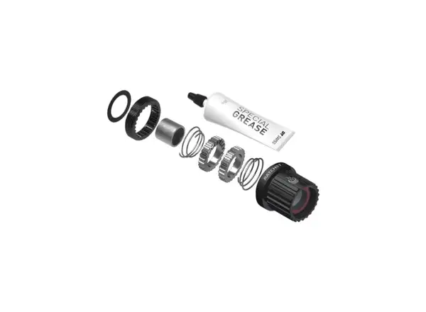 DT Swiss Kit Ratchet LN Shimano MicroSpline MTB Alu - prestavbový kit nábojov 3pawls na Rat