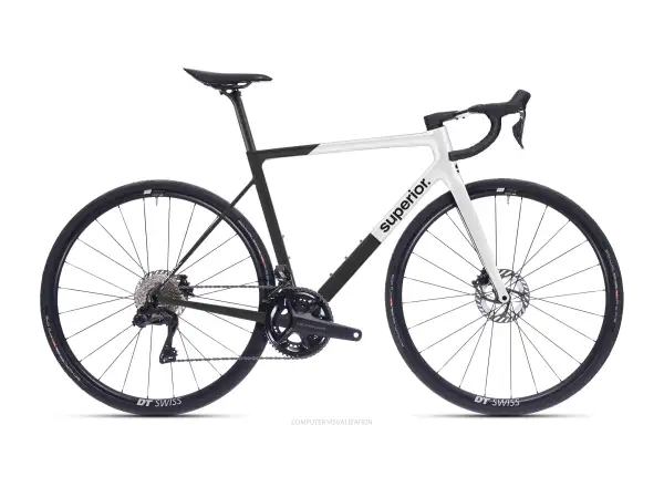 Superior RR 9.4 cestný bicykel Matte Carbon / White