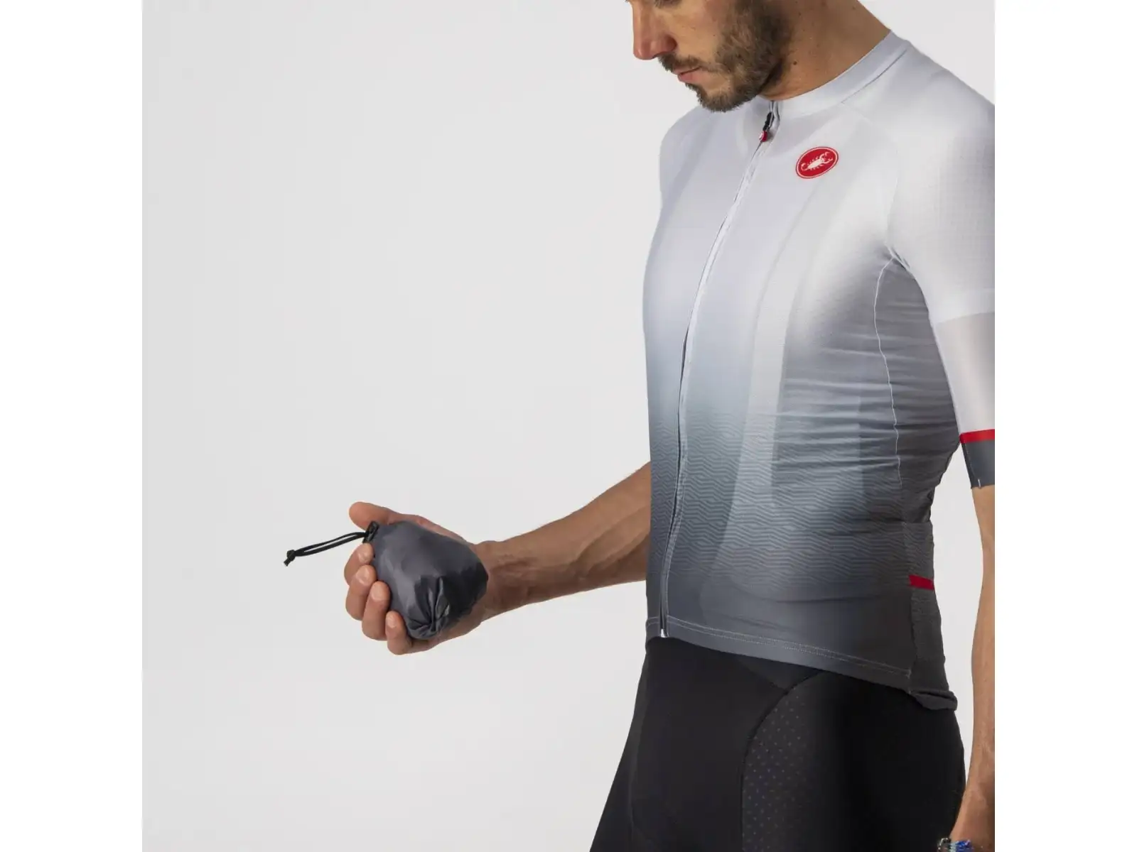 Castelli Aria Shell pánska bunda Dark Gray