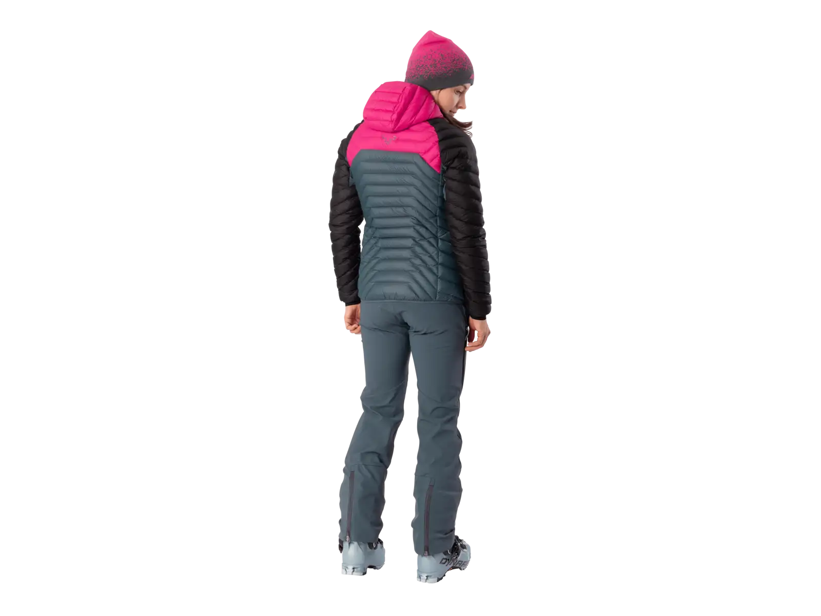 Dynafit Radical Down Hooded dámska Bunda Black Out/6550/0720