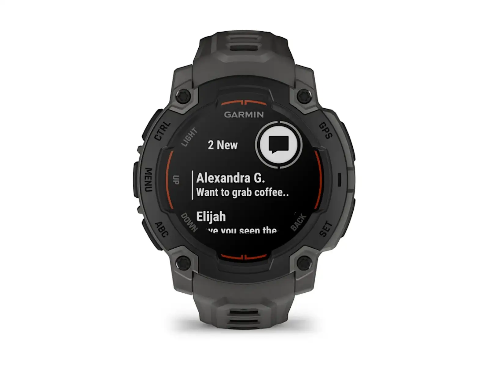 Garmin Instinct E 45 mm smart hodinky Black/Charcoal remienok