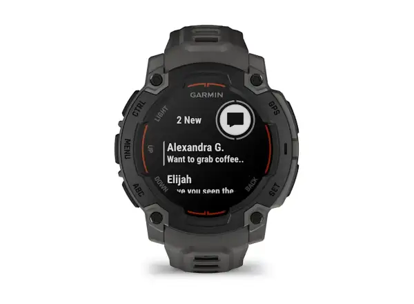 Garmin Instinct E 45 mm smart hodinky Black/Charcoal remienok