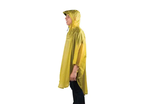 Sea to Summit Ultra-Sil Nano Poncho pršiplášť Lime žltozelená