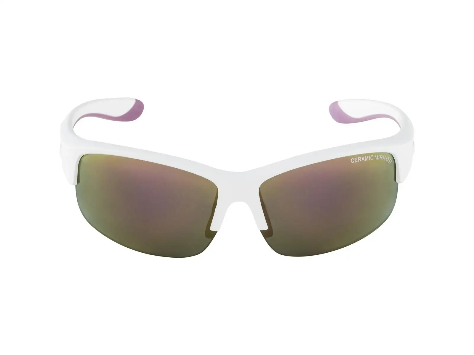 Alpina Flexxy Youth JR detské okuliare White-Purple Matt/Pink mirror