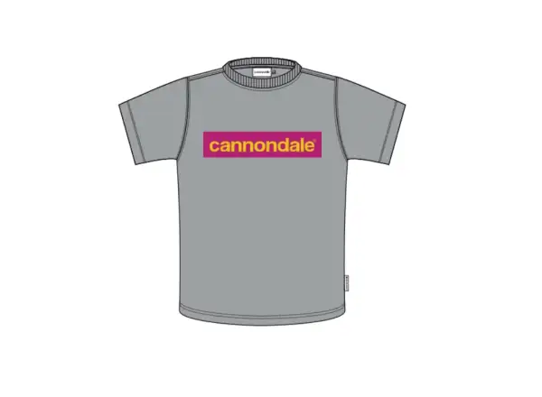 Cannondale Lifestyle unisex tričko krátky rukáv Mgr/Orc/Pyl