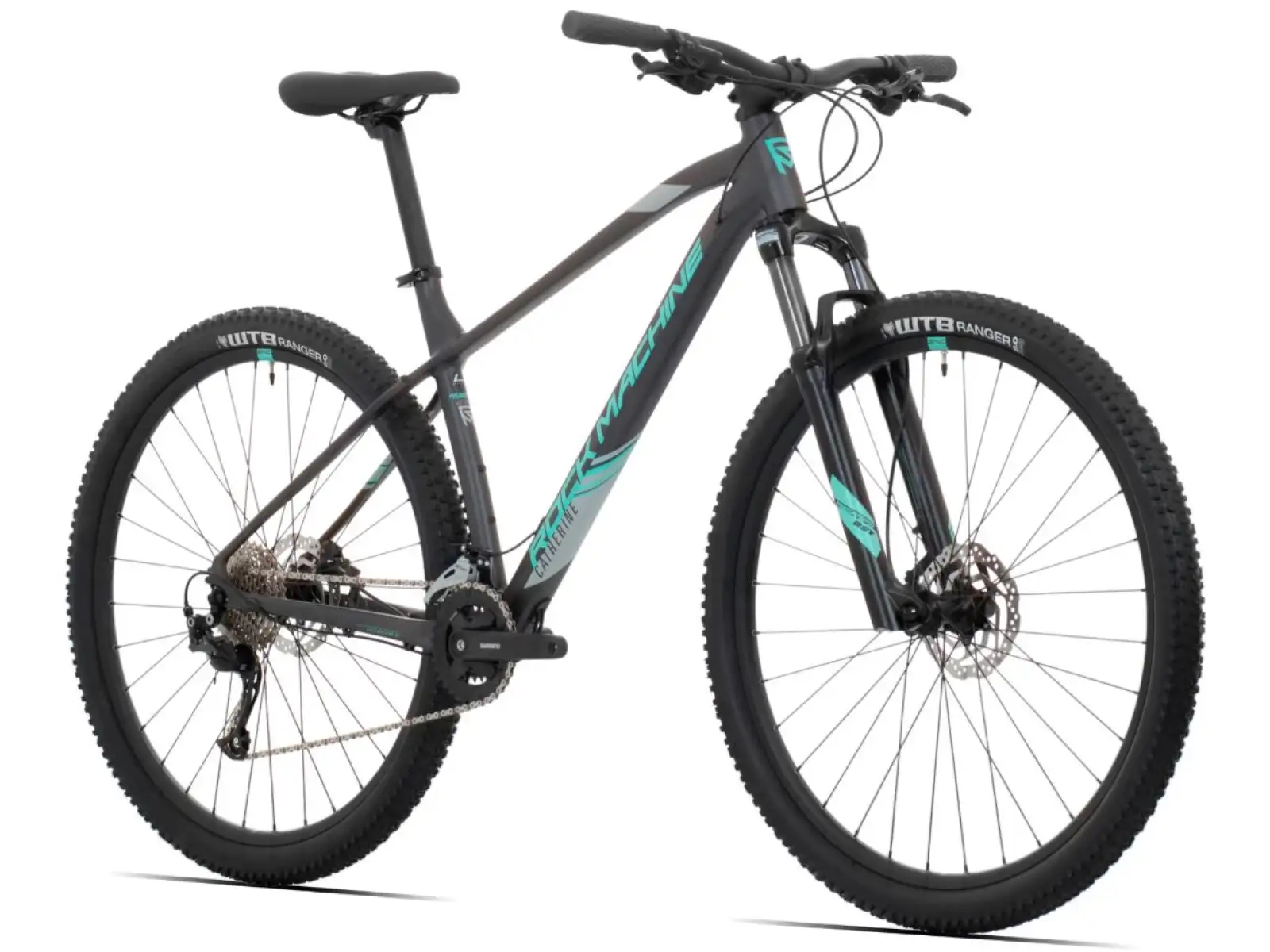 Rock Machine Catherine 20-29 mat anthracite grey/mint green/grey horský bicykel