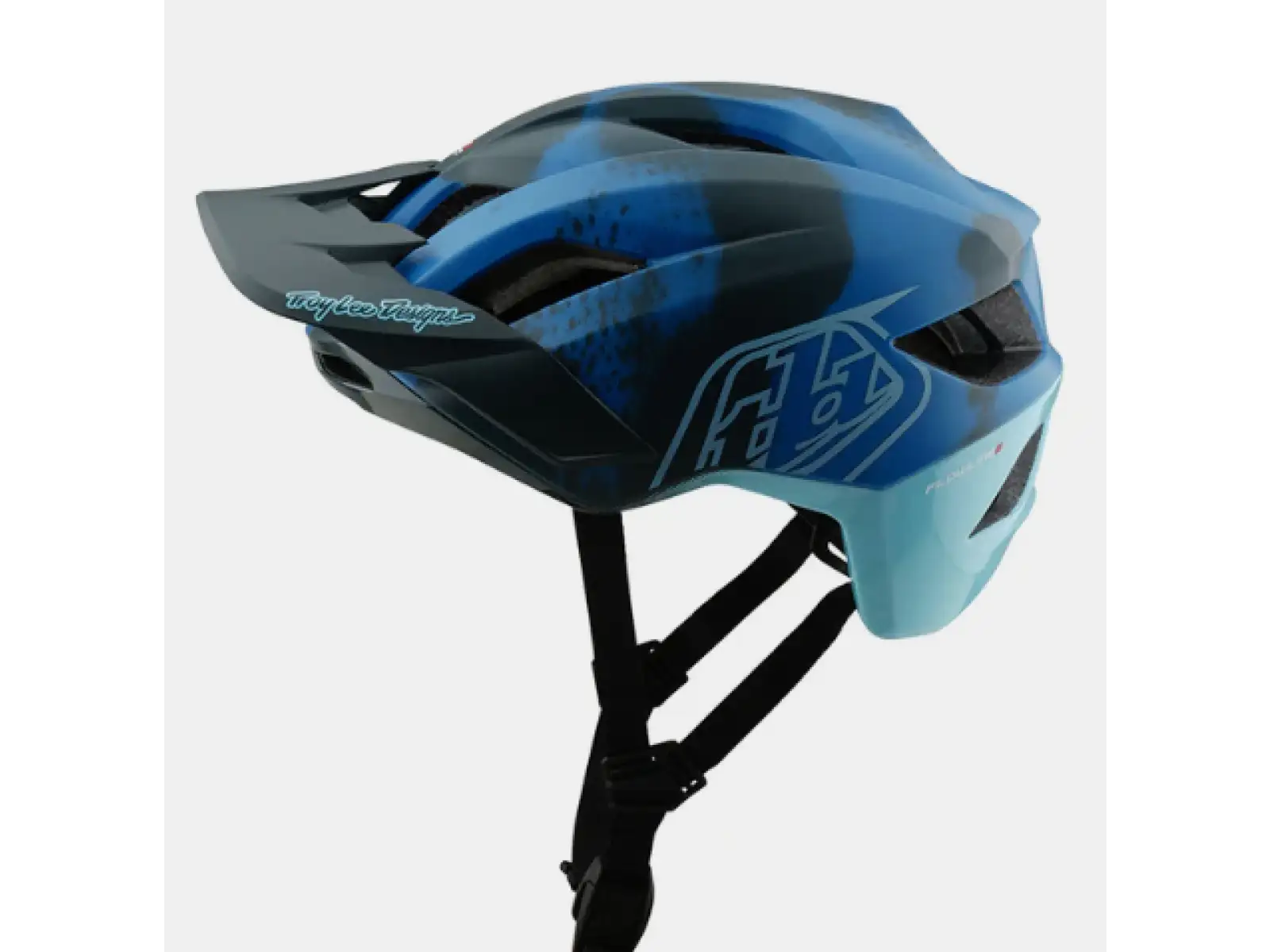 Troy Lee Designs Flowline SE Badge prilba Camo Blue