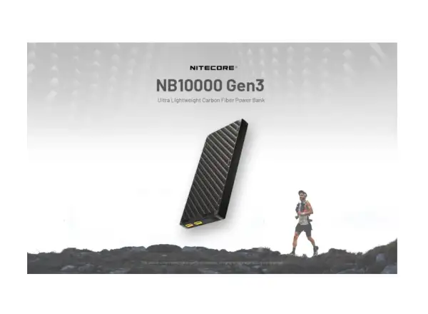 Nitecore výkonná Powerbanka NB10000 Gen3