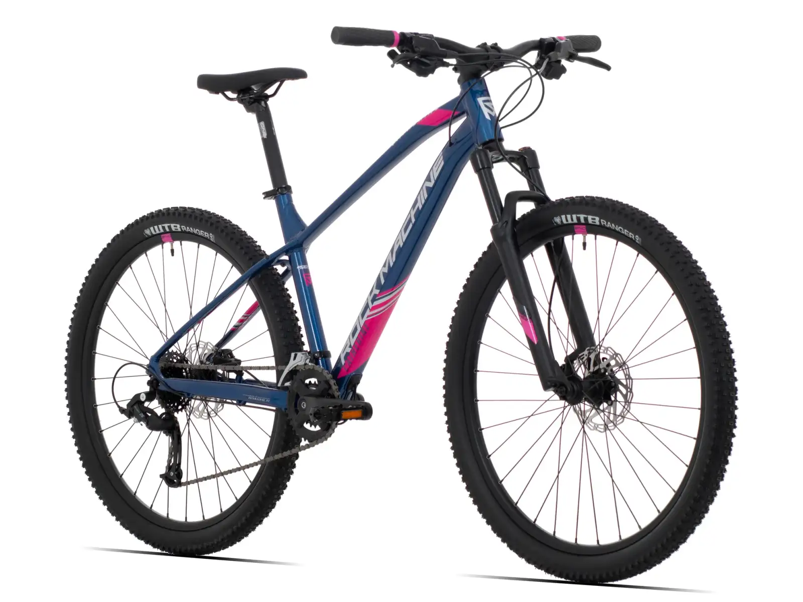 Rock Machine Catherine 70-27 gloss dark blue/pink/silver horský bicykel