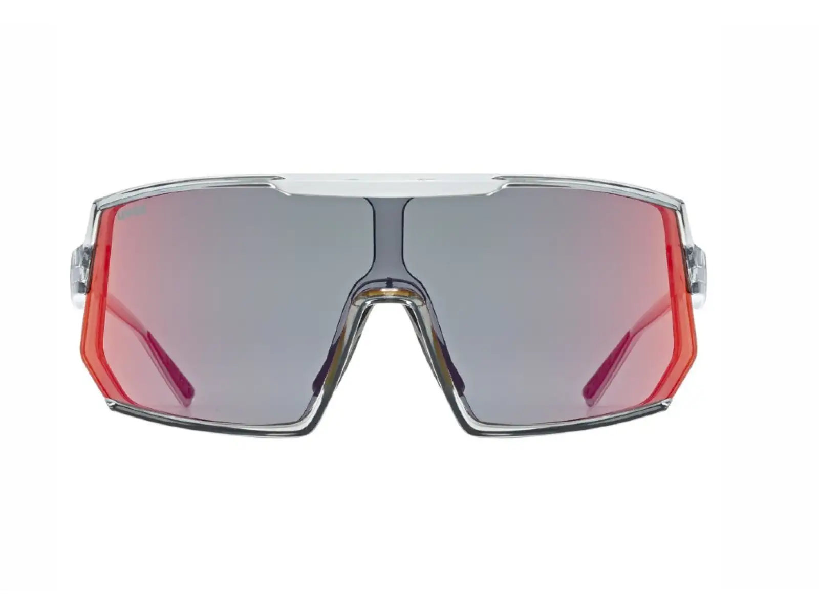 Uvex Sportstyle 235 okuliare Smoke Transparent/Mirror Red
