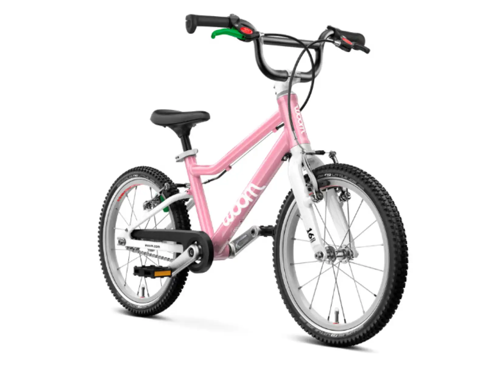Woom Go 3 detský bicykel 16" Powder Pink