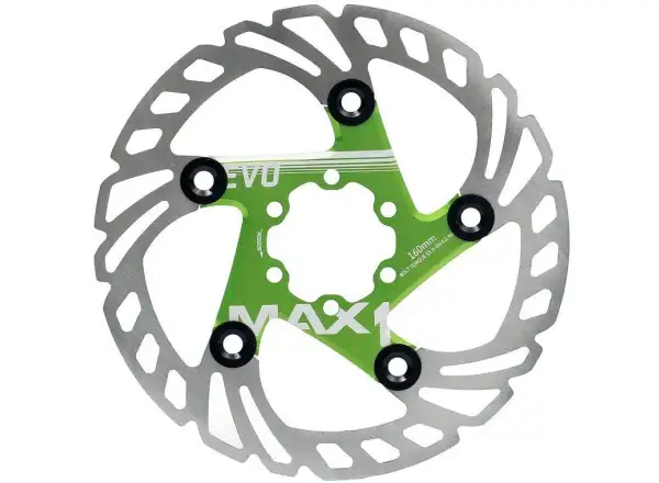 MAX1 Evo brzdový kotúč 160 mm zelený