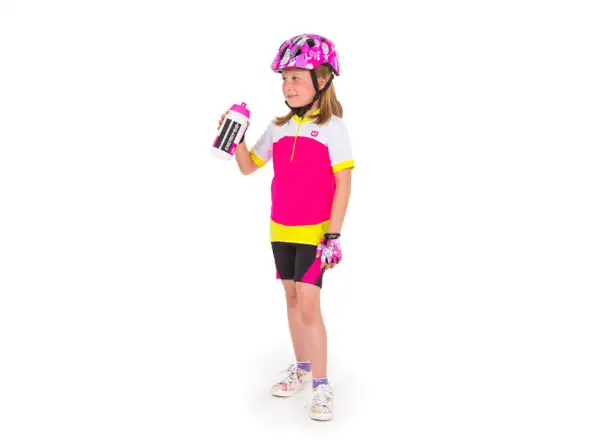 Etape Tiny detské cyklistické rukavice krátke ružová