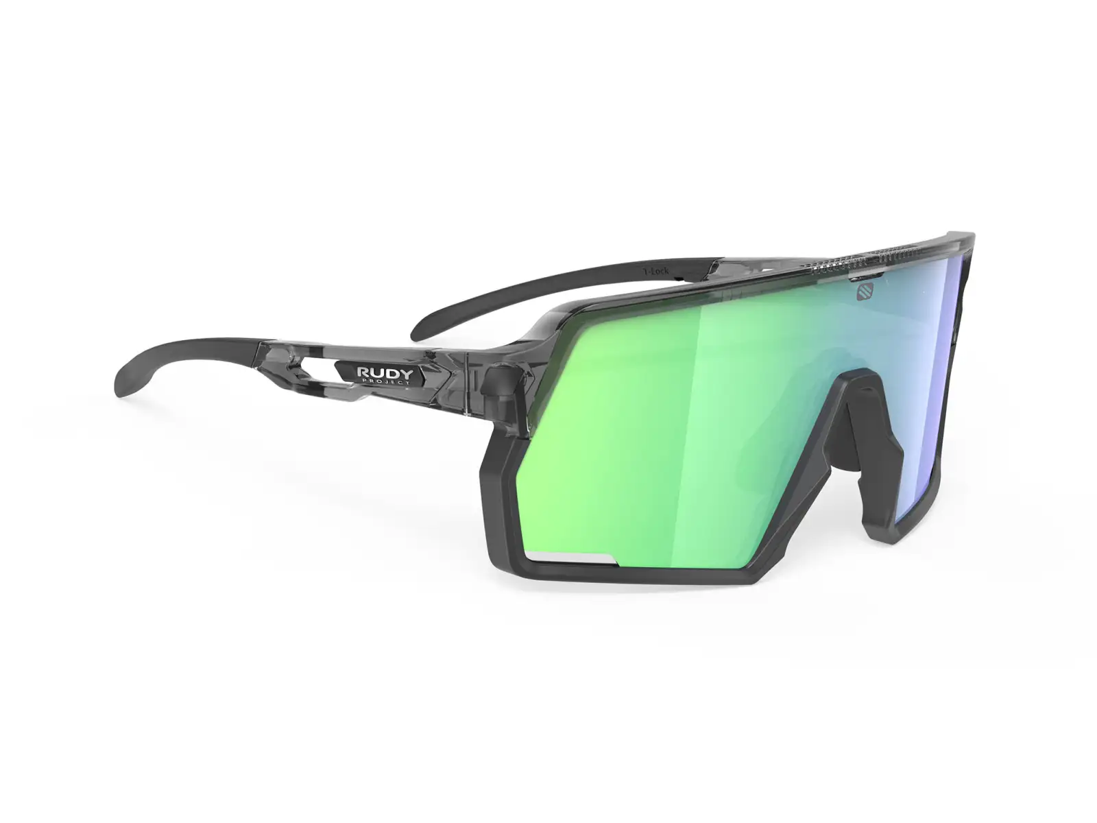 Rudy Project Kelion športové okuliare Crystal Ash/Multilaser Green