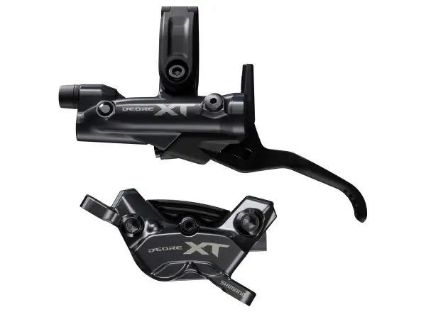 Shimano Deore XT BR-M8220+BL-M8200 kotúčová brzda predná doštičky kovové s chladičom