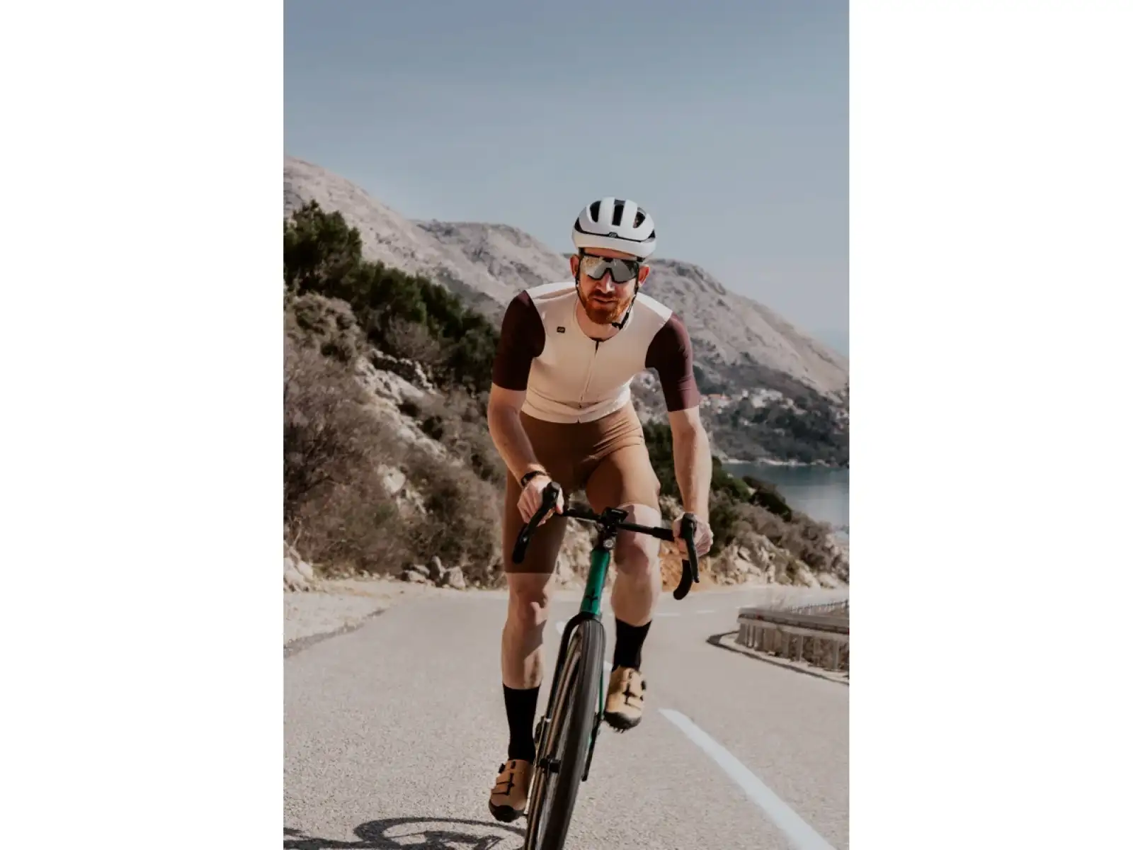 Force Zenith cyklistické okuliare čierne/čierne zrkadlové sklo