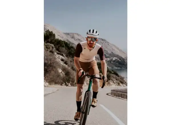 Force Zenith cyklistické okuliare čierne/čierne zrkadlové sklo
