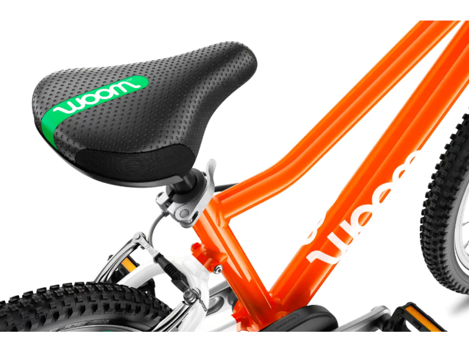 Woom 3 Flame Orange 16 detský bicykel