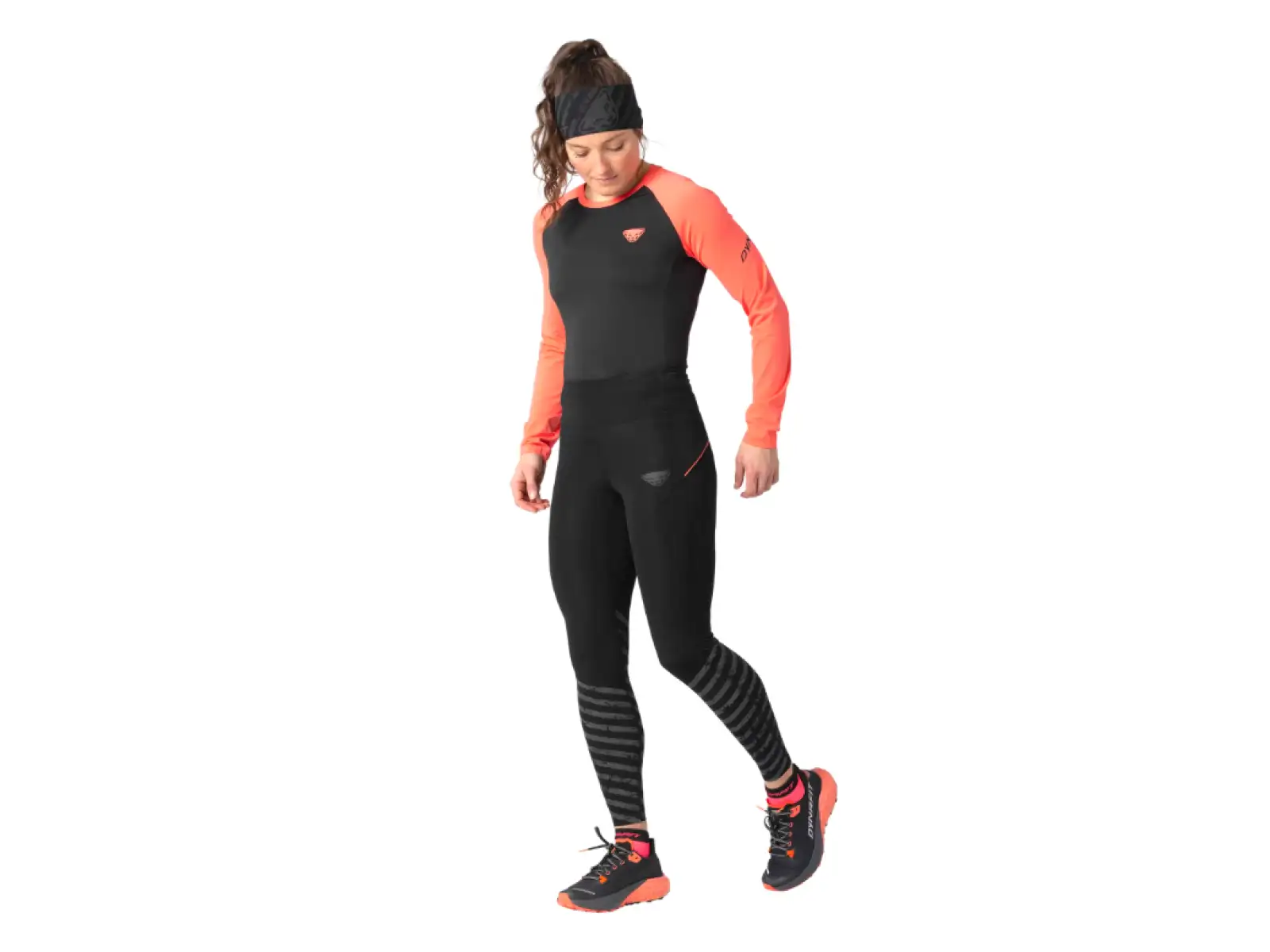 Dynafit Trail Reflective dámske legíny Black Out