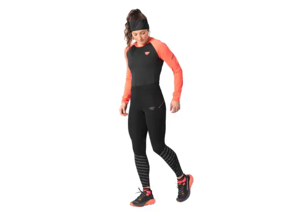 Dynafit Trail Reflective dámske legíny Black Out
