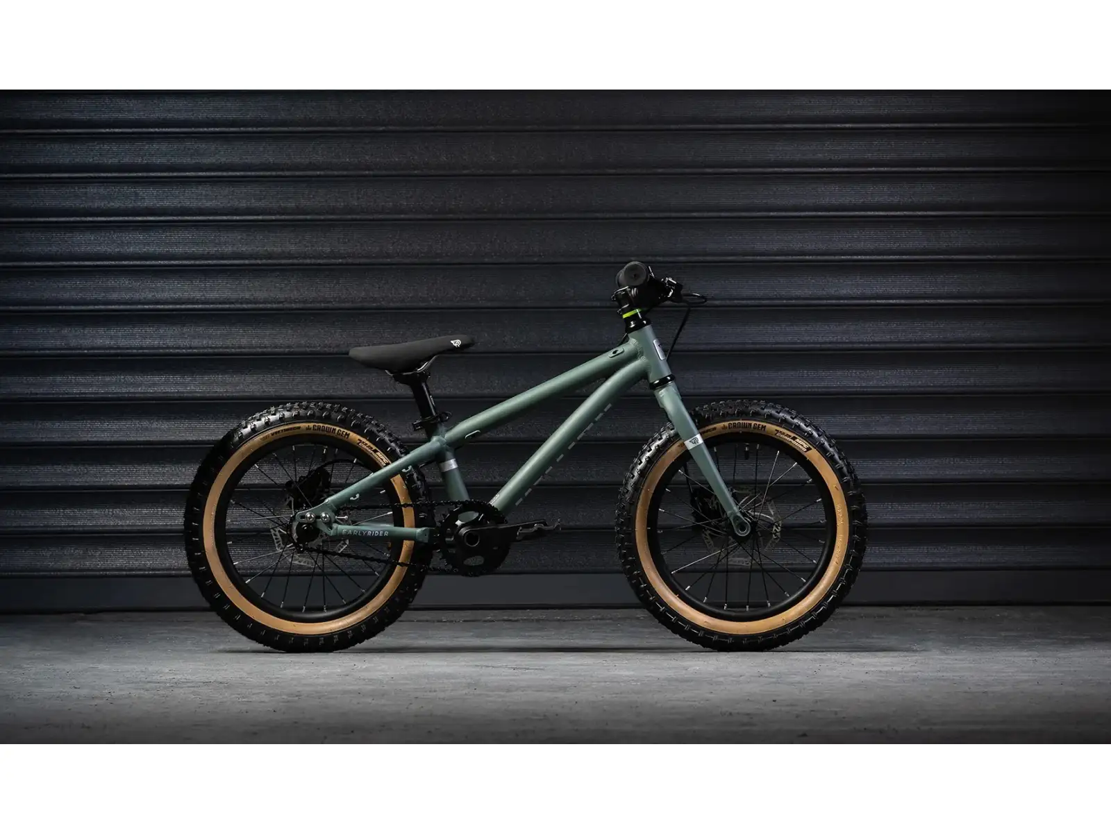 Early Rider Hellion 16 detský bicykel Forest Green