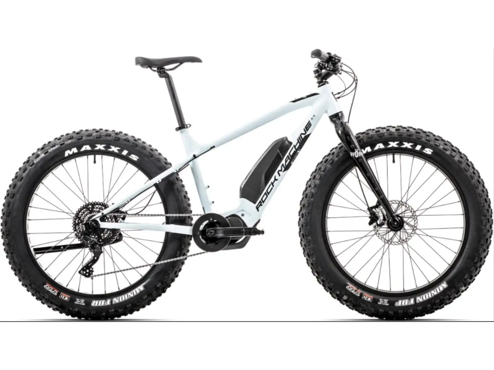 Rock Machine Vyöry e50 fatbike Gloss White/Black