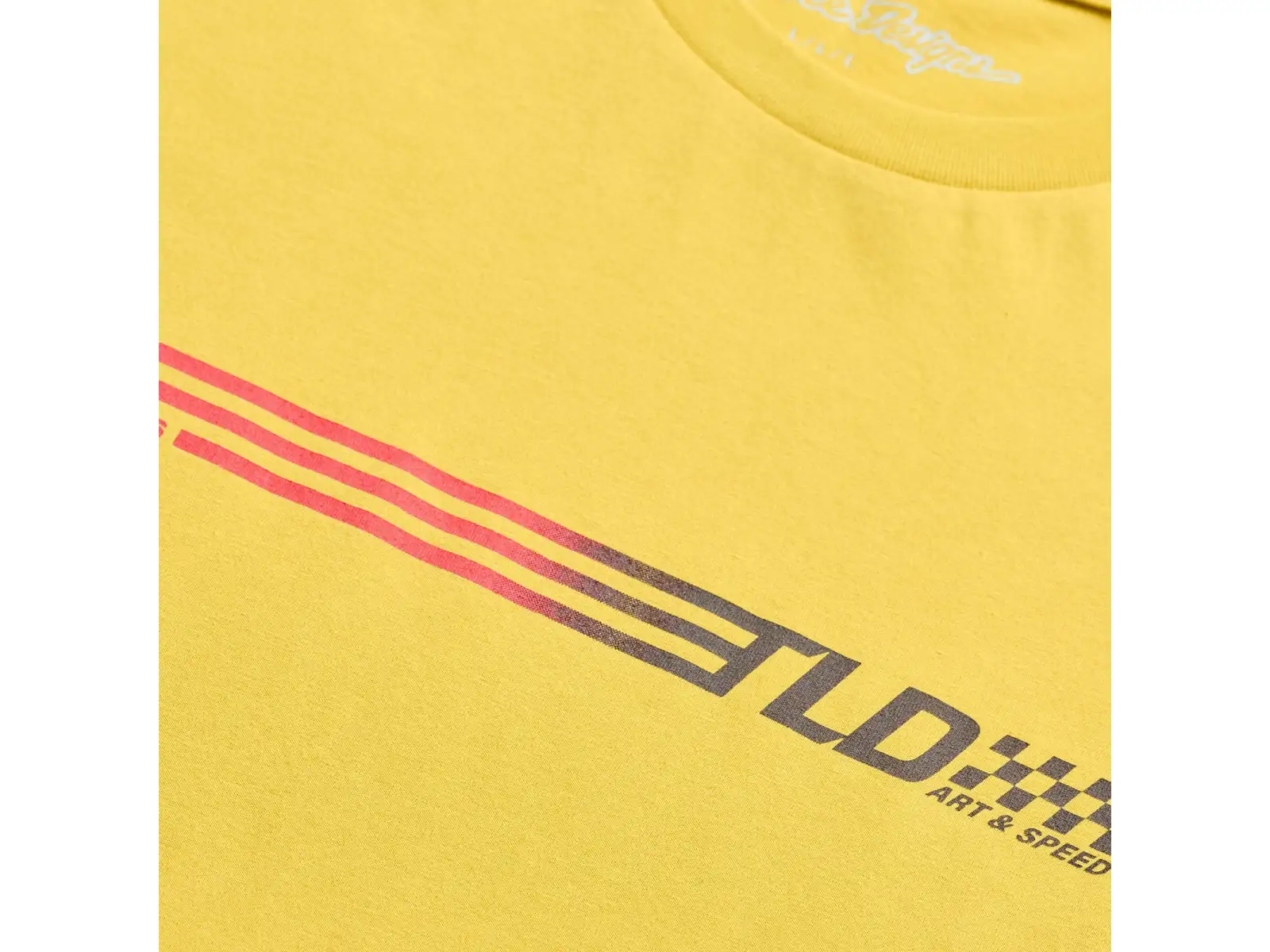 Troy Lee Designs Stripes pánske tričko krátky rukáv Butter