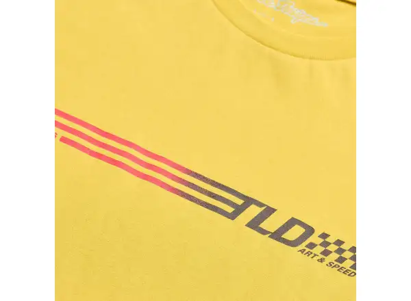 Troy Lee Designs Stripes pánske tričko krátky rukáv Butter