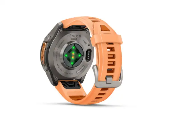 Garmin Fénix 9 Pro inReach 43 mm inteligentné hodinky Carbon gray DLC Titanium Black/Pebble gray