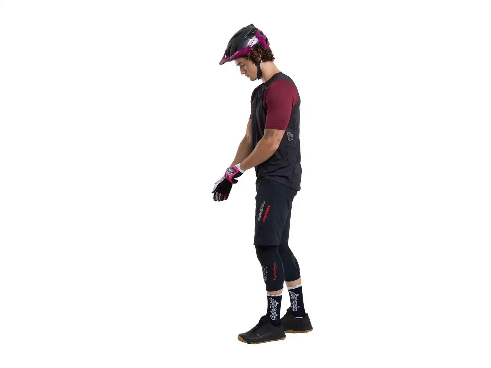 Troy Lee Designs x SRAM Skyline pánske kraťasy bez vložky Black