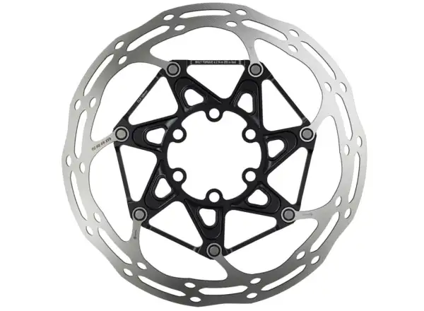 Sram Centerline 2 Piece Rounded brzdový kotúč 140 mm oceľové skrutky