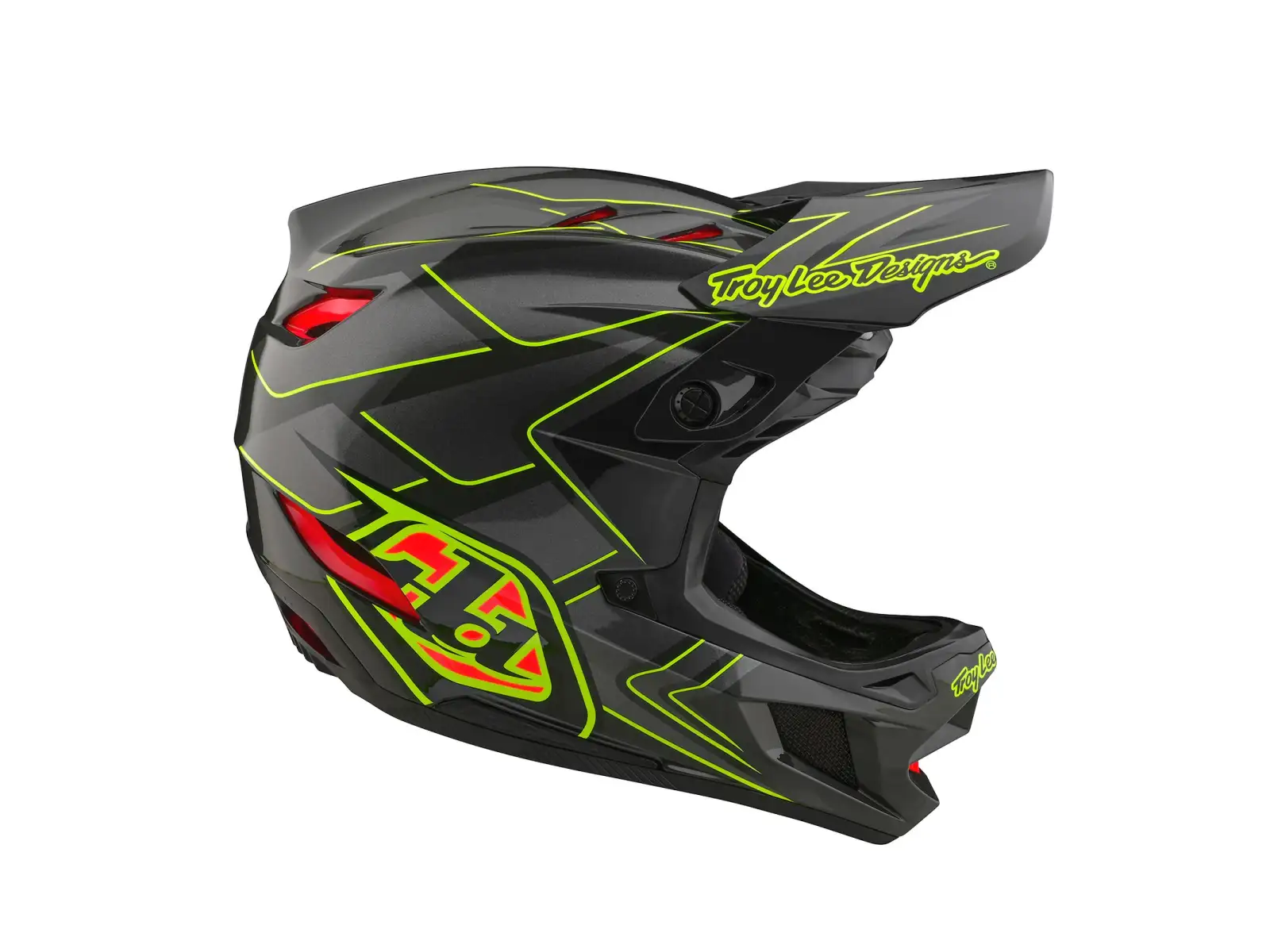 Troy Lee Designs D4 Composite Ghostwing prilba Gray