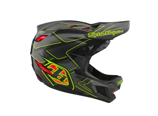 Troy Lee Designs D4 Composite Ghostwing prilba Gray